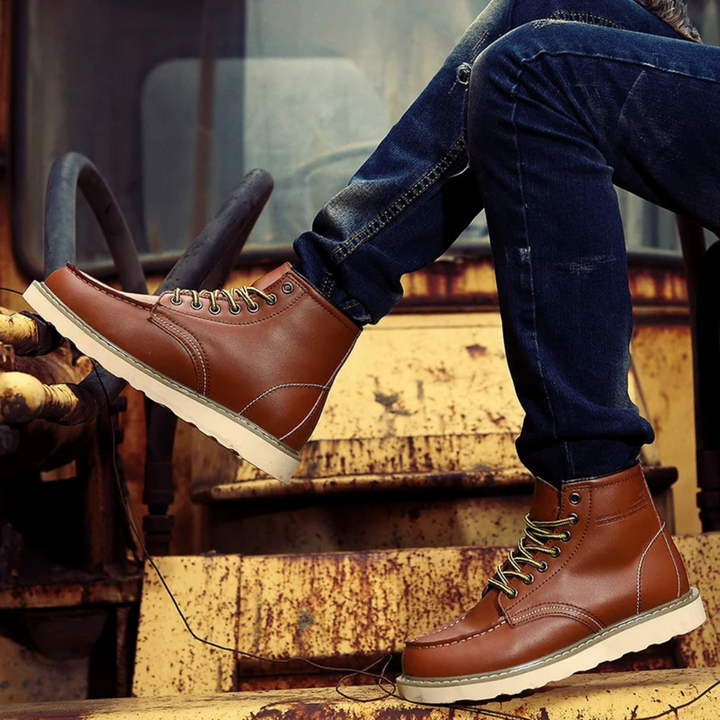 Cole - Vintage Leather Boots