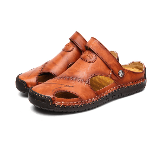 Chris -  Orthopedic leather sandals