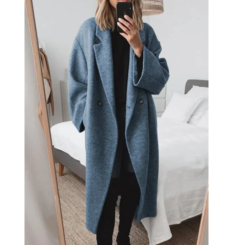 Lana | Women's long coat - Bond Bristol