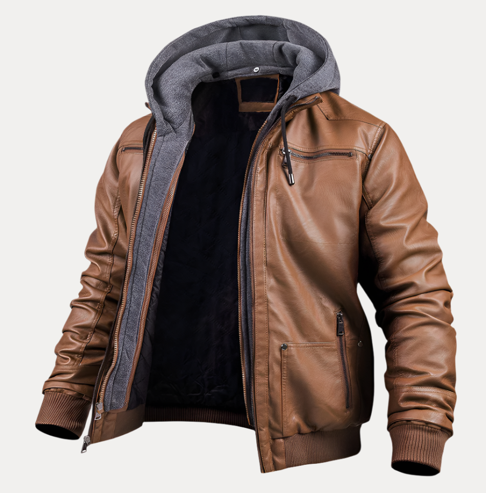 Antonio | Winter Leather Jacket - Bond Bristol