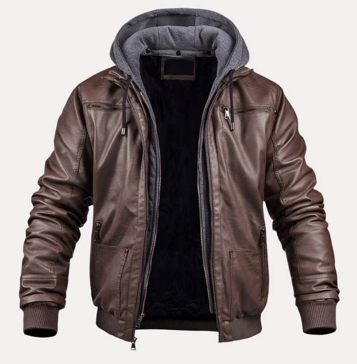 Antonio | Winter Leather Jacket - Bond Bristol