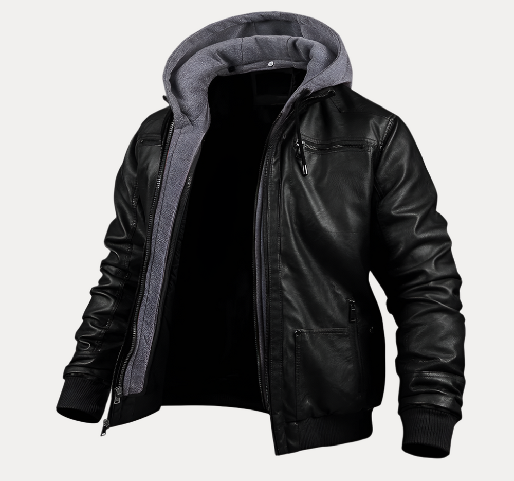 Antonio | Winter Leather Jacket - Bond Bristol