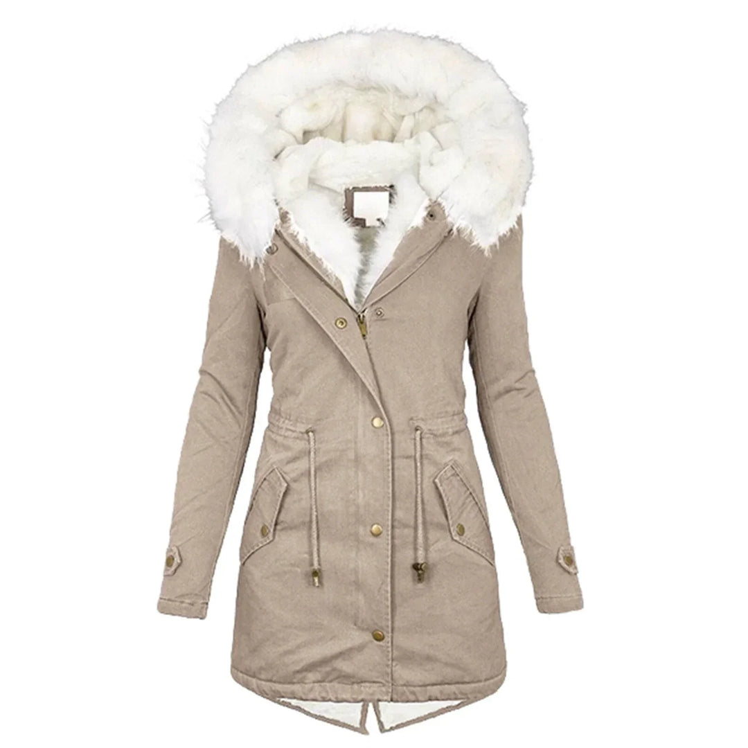 Giulia - Winter Jacket with Faux Fur Lining - Bond Bristol