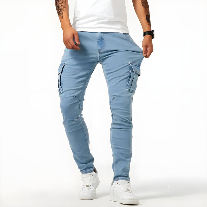 Roma - Men's Trendy Slim-Fit Cargo - Bond Bristol