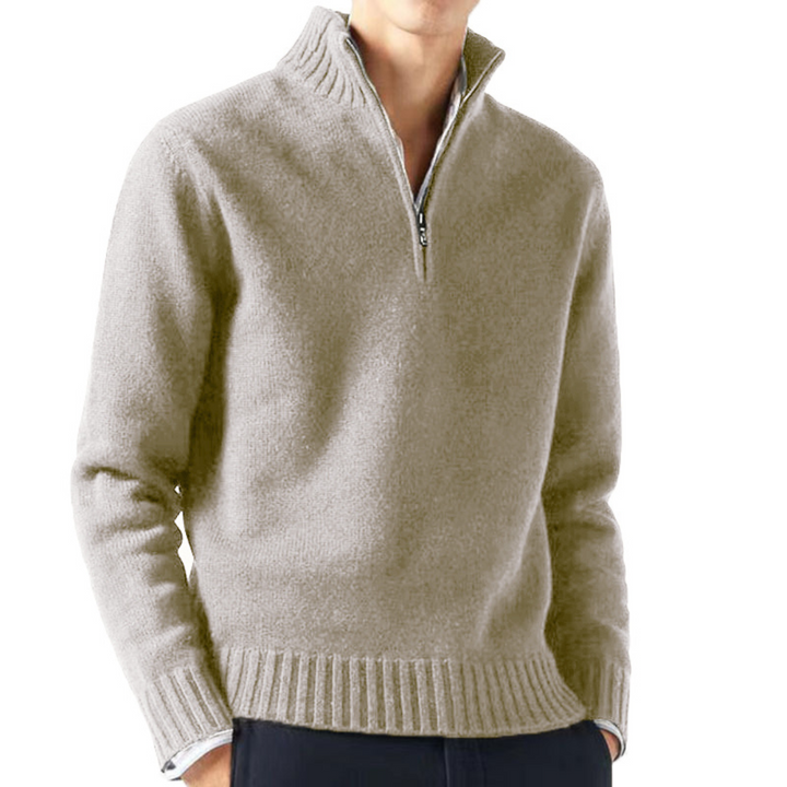 Michele - Men's Zip-Up Sweater - Bond Bristol