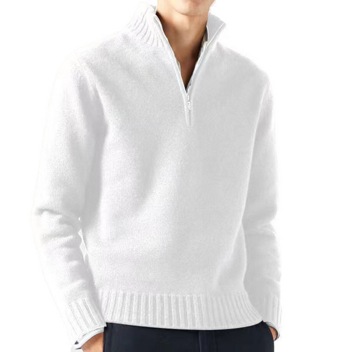 Michele - Men's Zip-Up Sweater - Bond Bristol