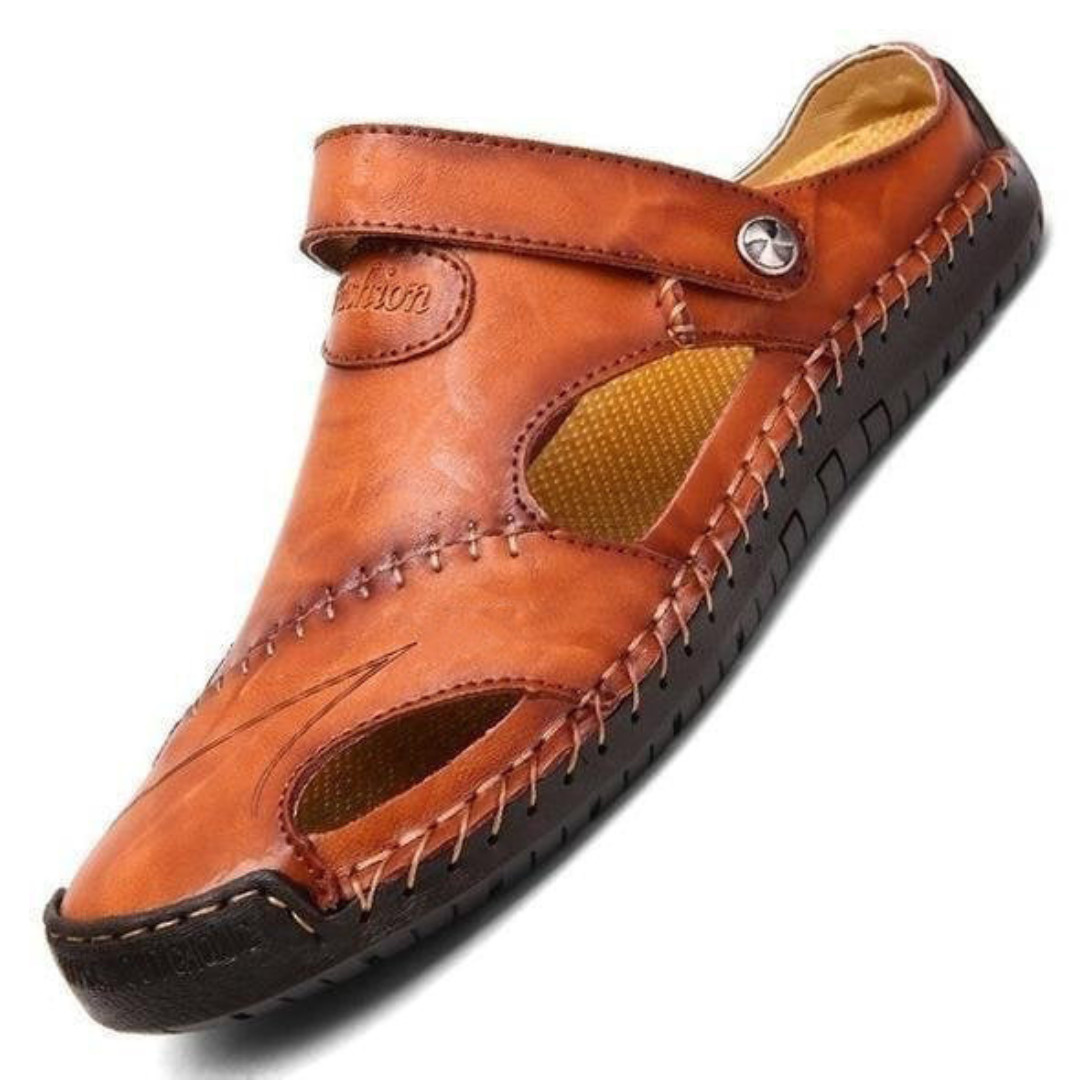 Chris -  Orthopedic leather sandals