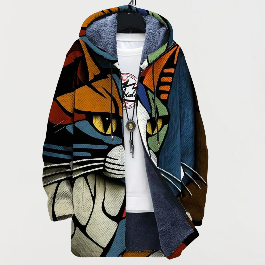 Cleo - Premium Mosaic Cat Jacket - Bond Bristol