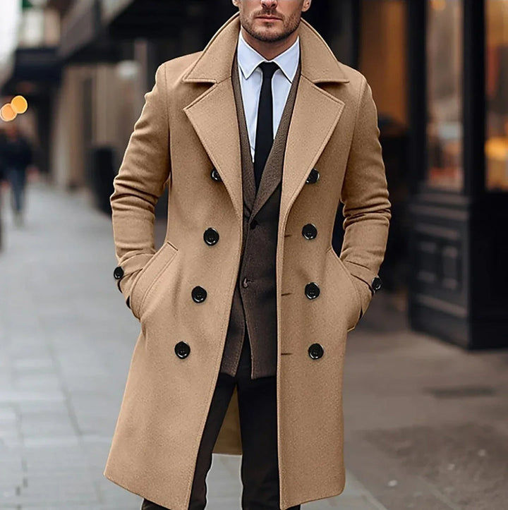 Jude™ | Chic Men's Trench Coat - Bond Bristol