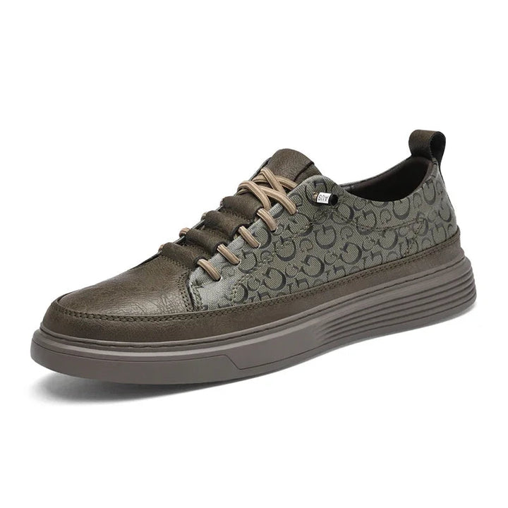 Urban Tempo - Textured Leather Sneakers - Bond Bristol