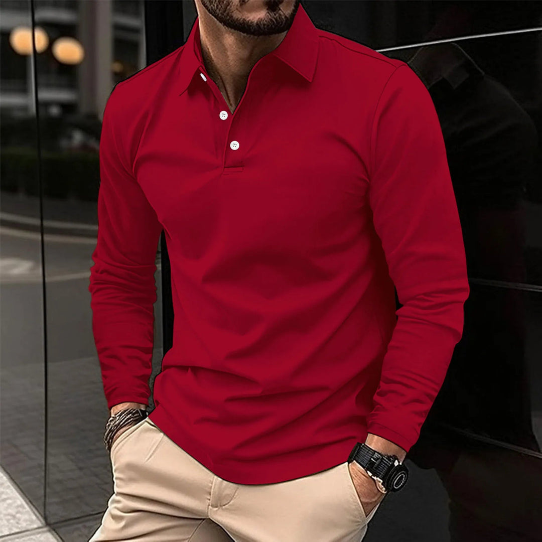 Lapo - Casual Long Sleeve Polo - Bond Bristol