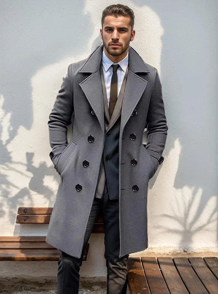 Jude™ | Chic Men's Trench Coat - Bond Bristol