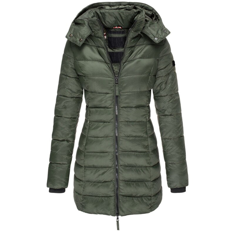 Elise - Long Down Jacket - Bond Bristol